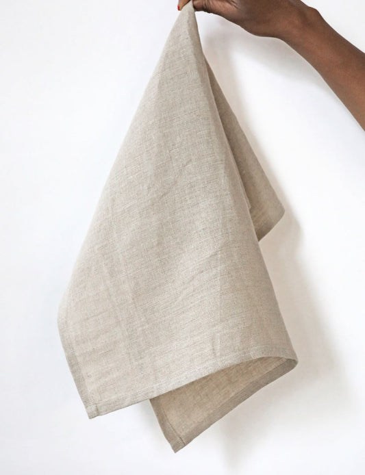 Linen Kitchen Towel, Natural