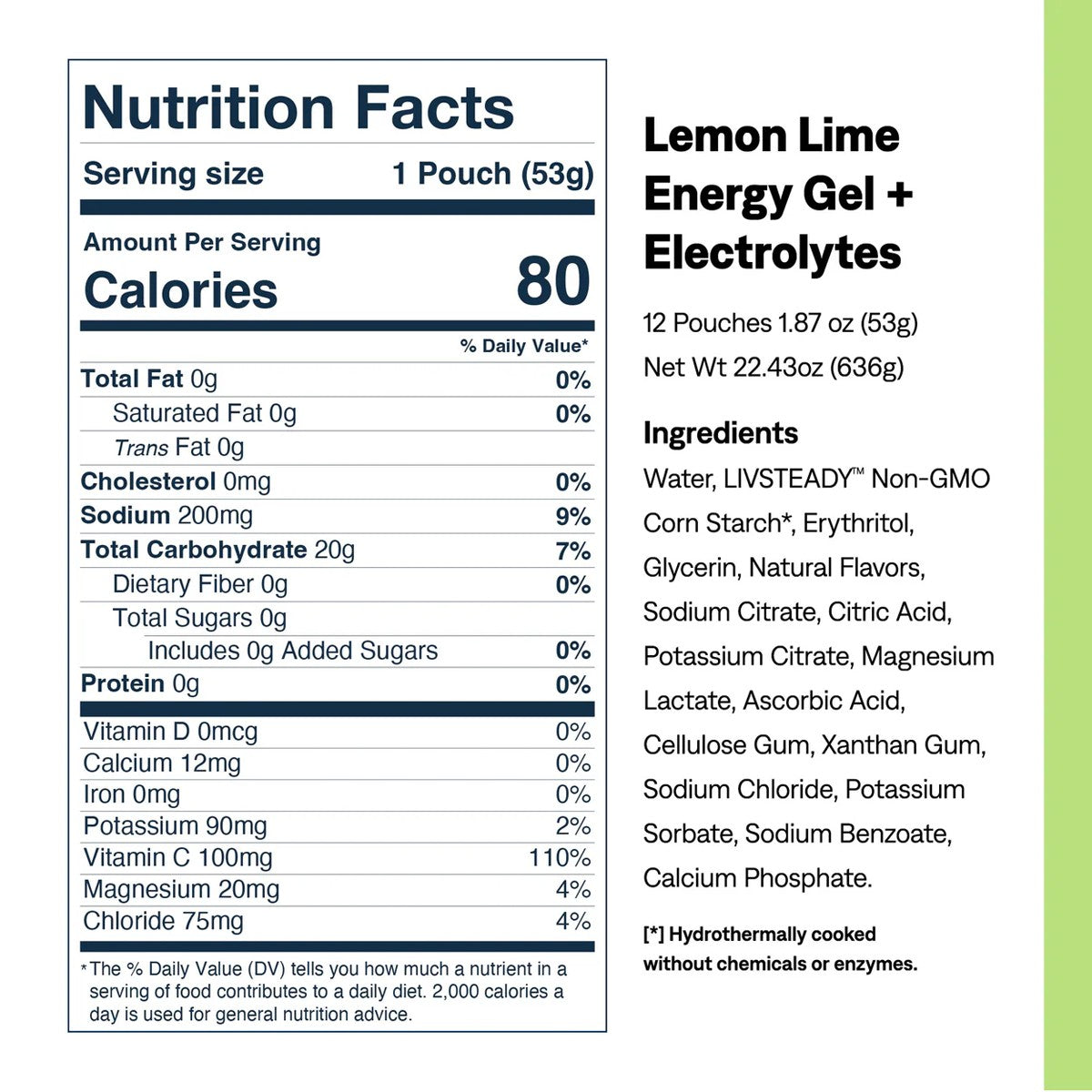 Energy Gel Plus Electrolytes