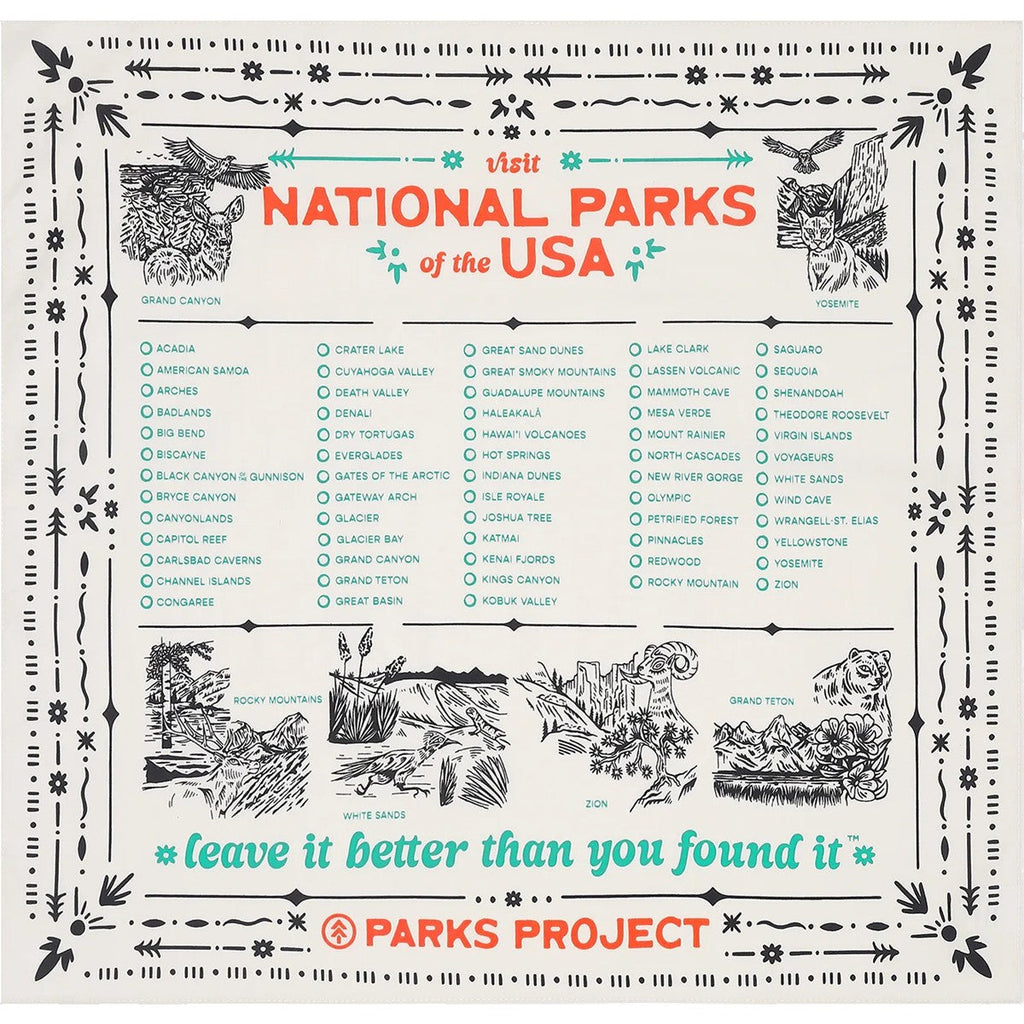 National Park Naturalist Bandana
