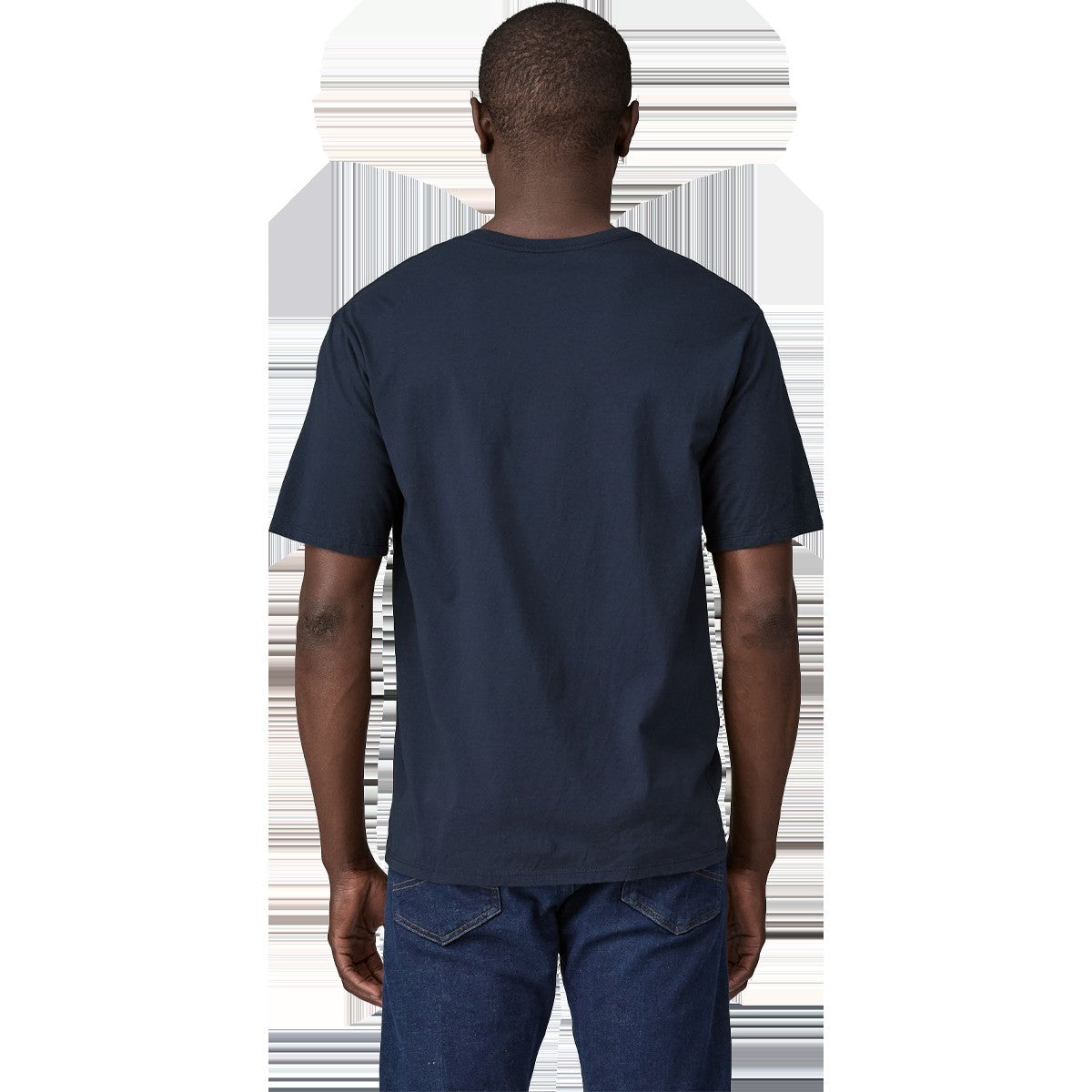 Men's 73 Skyline Text Logo Organic Tee