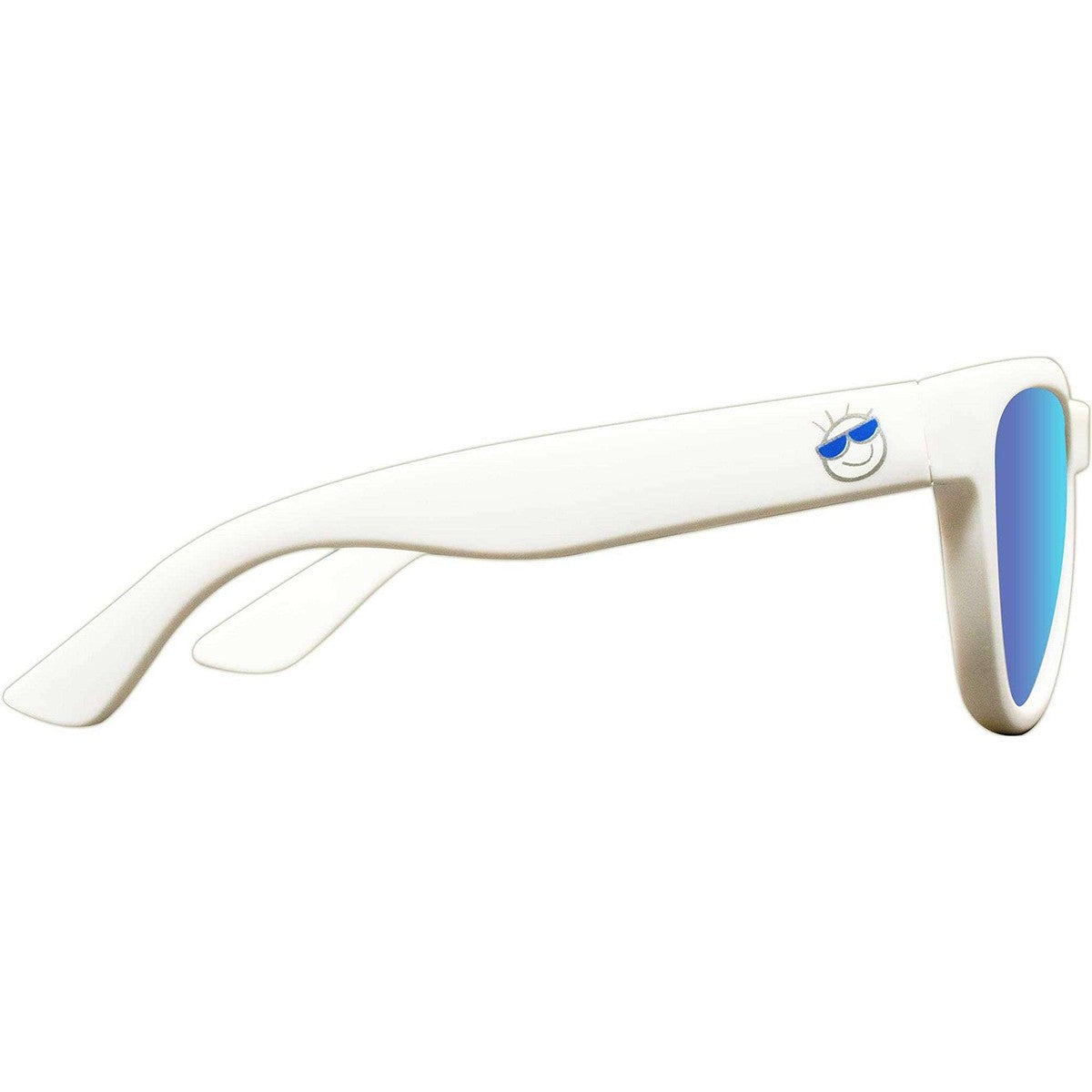 Classic (0-3) White Moon/Polarized Blue