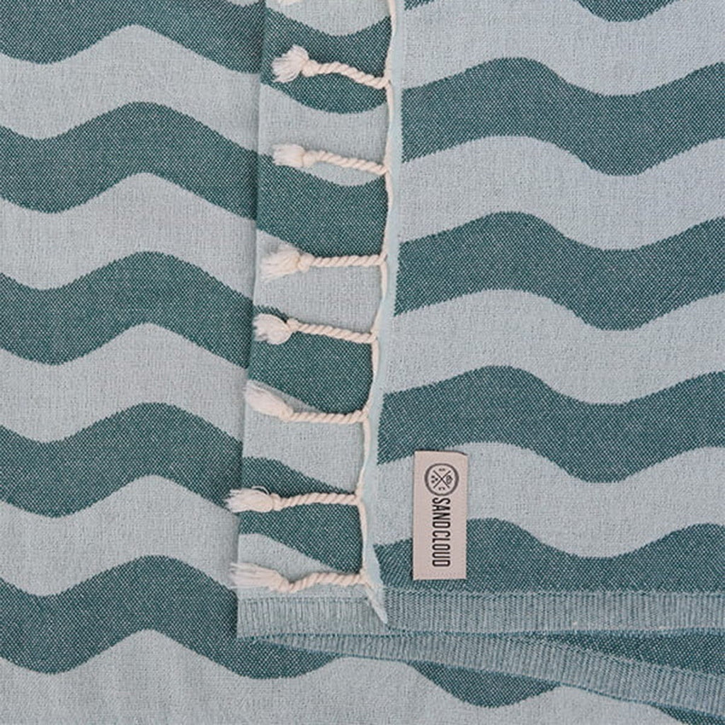 Rumble Waves Beach Towel