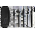 Wanderware 6-Piece Reusable Stainless Steel Utensil Set