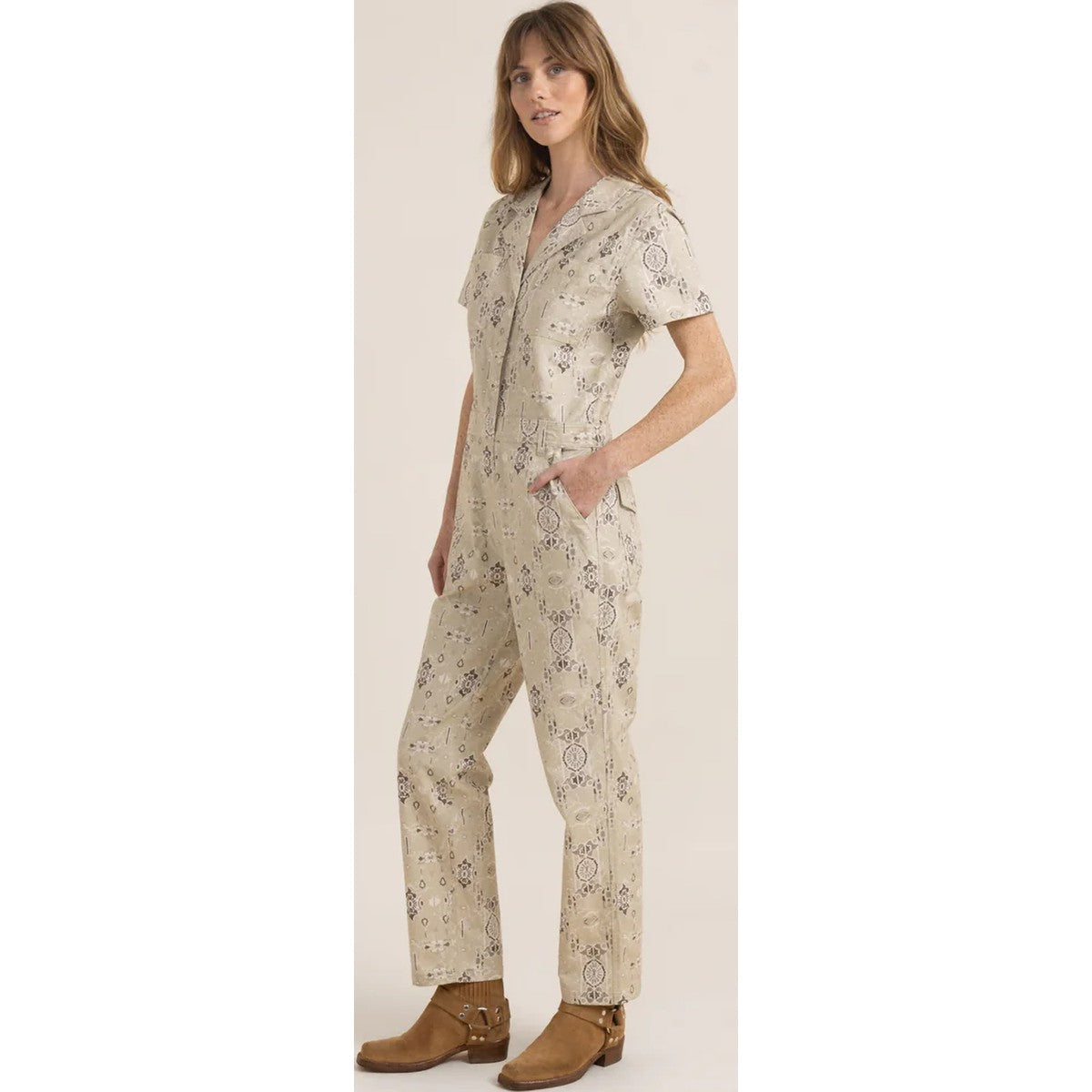 Women's Layover Short Sleeve Jumpsuit